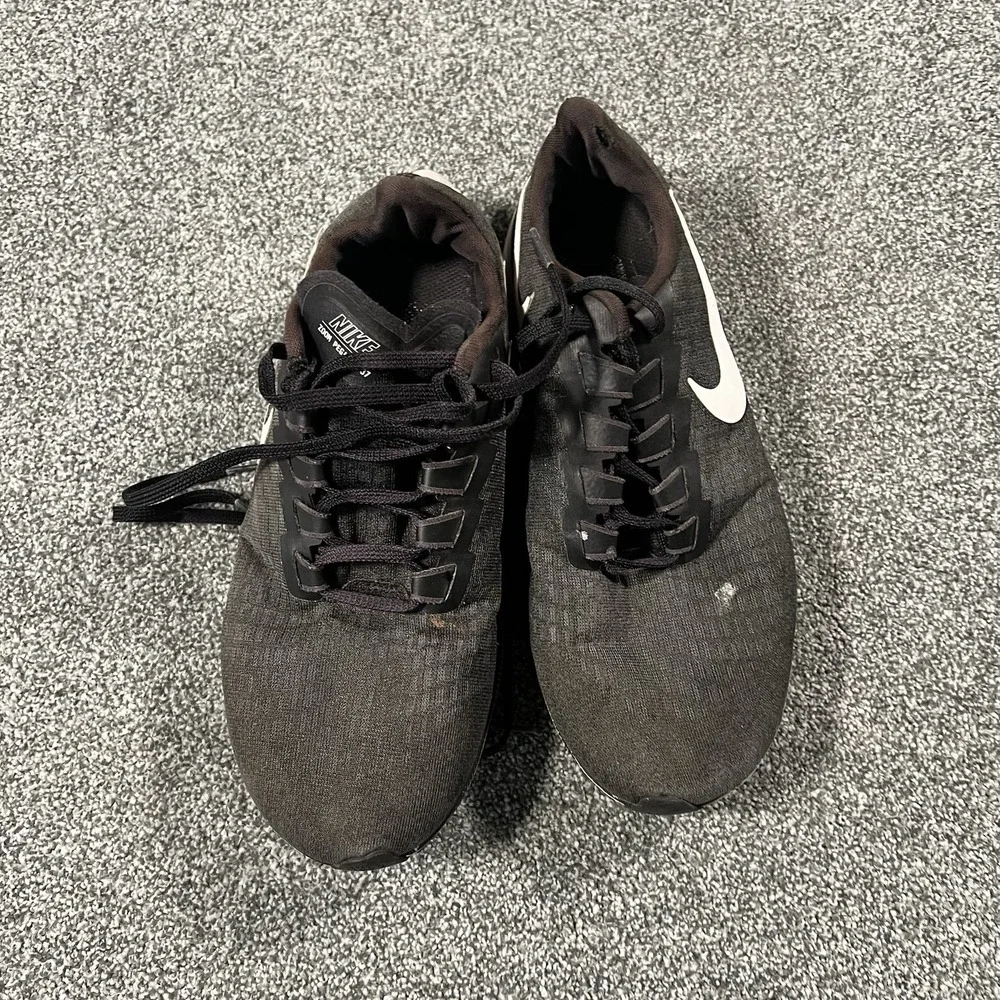 Nike Air Zoom Pegasus 37 Black White Running Shoes Women’s Size 7.5 BQ9651-002